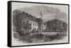 Bernstorf Palace, the Country Residence of Prince Christian of Denmark-Edmund Morison Wimperis-Framed Stretched Canvas
