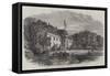 Bernstorf Palace, the Country Residence of Prince Christian of Denmark-Edmund Morison Wimperis-Framed Stretched Canvas