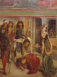 Beheading of John He Baptist-Bernt Notke-Mounted Giclee Print