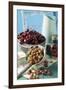 Berries and Cherries with Milk Jug-Eising Studio - Food Photo and Video-Framed Photographic Print