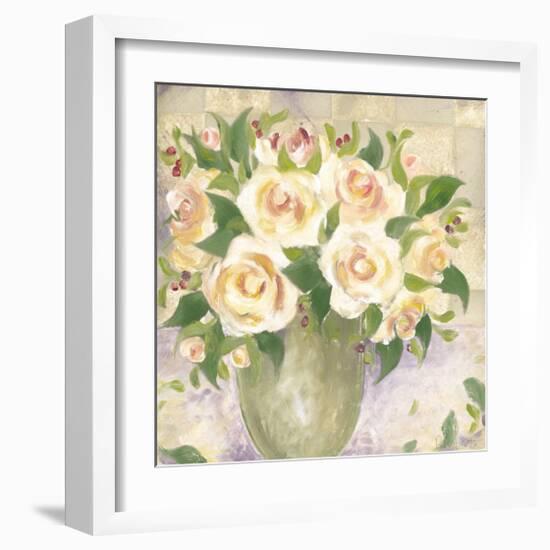 Berries and Roses I-Patricia Roberts-Framed Art Print