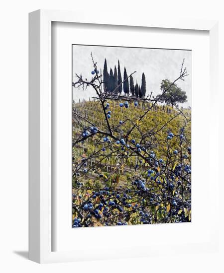 Berries In Autumn-Dorothy Berry-Lound-Framed Giclee Print