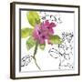 Berry Bloom I-Sandra Jacobs-Framed Giclee Print