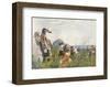 Berry Pickers, 1873-Winslow Homer-Framed Art Print