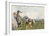 Berry Pickers, 1873-Winslow Homer-Framed Art Print