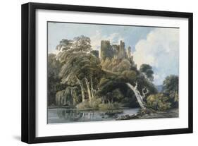 Berry Pomeroy Castle, Devon, c.1797-Thomas Girtin-Framed Giclee Print