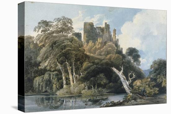 Berry Pomeroy Castle, Devon, c.1797-Thomas Girtin-Stretched Canvas