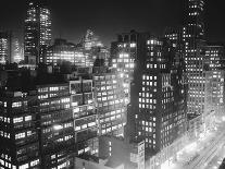 New York Garment District Skyline-Bert Brandt-Photographic Print