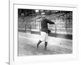 Bert Daniels, NY Yankees, Baseball Photo - New York, NY-Lantern Press-Framed Art Print