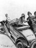 Pulled over for Speeding.-Bert Thomas-Art Print