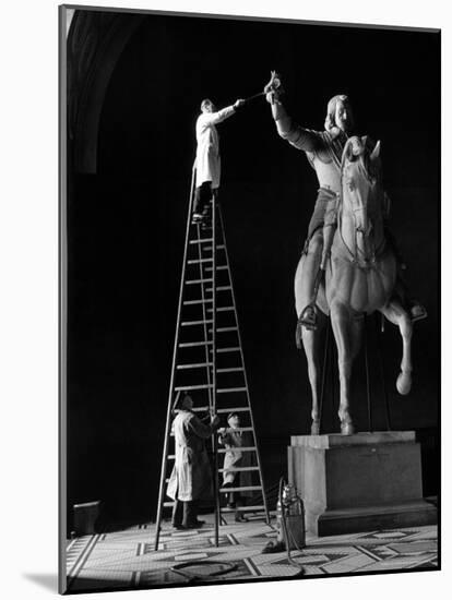 Bertel Thorvaldsen's Equestrian Statue of Emperor Maximillian I-Alfred Eisenstaedt-Mounted Photographic Print