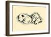 Bertha & Benny-Lucy Dawson-Framed Art Print