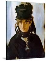 Berthe Morisot (1841-1895)-Edouard Manet-Stretched Canvas