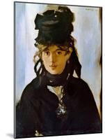 Berthe Morisot (1841-1895)-Edouard Manet-Mounted Giclee Print