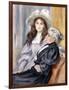 Berthe Morisot and Her Daughter, Julie Manet, 1894-Pierre-Auguste Renoir-Framed Giclee Print