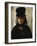 Berthe Morisot, c.1872-Edouard Manet-Framed Premium Giclee Print