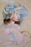 Girl Carrying a Basket, 1891 (Pastel on Paper)-Berthe Morisot-Giclee Print