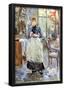 Berthe Morisot In Dining Room Art Print Poster-null-Framed Poster
