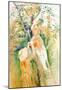 Berthe Morisot The Cherry Tree Study Art Print Poster-null-Mounted Poster