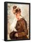 Berthe Morisot Winter (Woman with Muff) Art Print Poster-null-Framed Poster