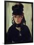 Berthe Morisot with a Bouquet of Violets, 1872-Edouard Manet-Framed Giclee Print