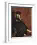 Berthe Morisot with a Fan-Edouard Manet-Framed Art Print