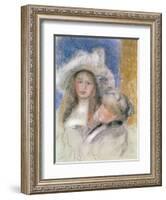 Berthe Morisot-Pierre-Auguste Renoir-Framed Giclee Print