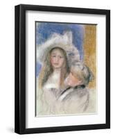 Berthe Morisot-Pierre-Auguste Renoir-Framed Giclee Print