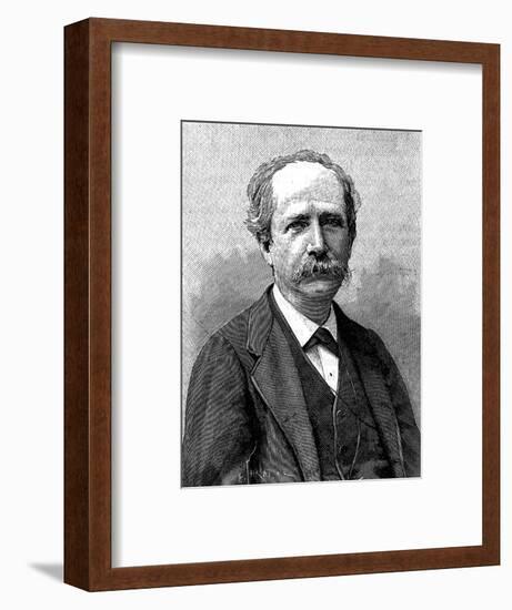 Berthelot, Portrait, Natur-null-Framed Art Print