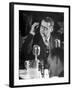 Berthold Brecht Smoking a Cigar During United Nations American Activities Hearing-Martha Holmes-Framed Premium Photographic Print