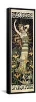 Berthon Folies Bergere 1896-null-Framed Stretched Canvas