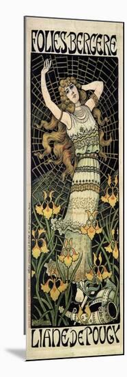 Berthon Folies Bergere 1896-null-Mounted Giclee Print