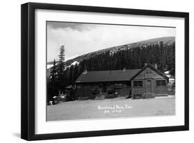 Berthoud Pass, Colorado - Berthoud Pass Inn Exterior-Lantern Press-Framed Art Print