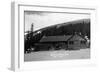 Berthoud Pass, Colorado - Berthoud Pass Inn Exterior-Lantern Press-Framed Art Print