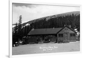 Berthoud Pass, Colorado - Berthoud Pass Inn Exterior-Lantern Press-Framed Art Print