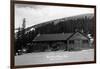 Berthoud Pass, Colorado - Berthoud Pass Inn Exterior-Lantern Press-Framed Art Print