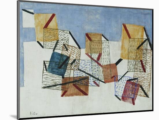 Berths-Paul Klee-Mounted Giclee Print