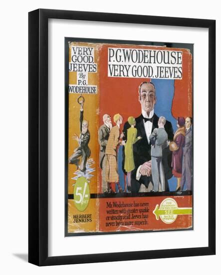 Bertie Wooster's Imperturbable Gentleman's Gentleman is Looked to for Counsel-Author: Sir-Framed Art Print