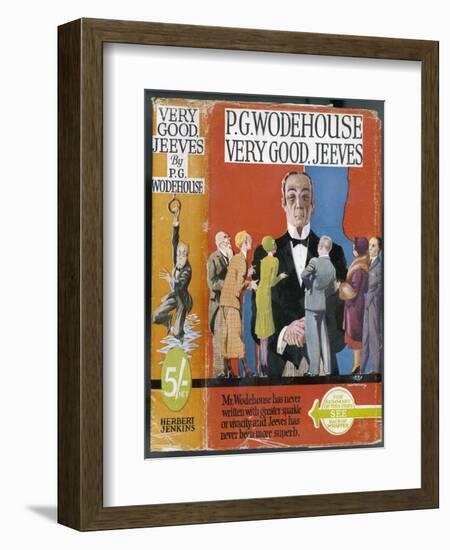 Bertie Wooster's Imperturbable Gentleman's Gentleman is Looked to for Counsel-Author: Sir-Framed Art Print