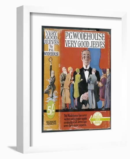 Bertie Wooster's Imperturbable Gentleman's Gentleman is Looked to for Counsel-Author: Sir-Framed Art Print