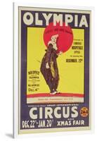 Bertram Mills Circus Poster, 1922-Dudley Hardy-Framed Giclee Print