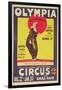 Bertram Mills Circus Poster, 1922-Dudley Hardy-Framed Giclee Print