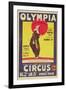 Bertram Mills Circus Poster, 1922-Dudley Hardy-Framed Giclee Print