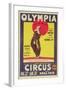 Bertram Mills Circus Poster, 1922-Dudley Hardy-Framed Giclee Print