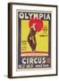 Bertram Mills Circus Poster, 1922-Dudley Hardy-Framed Giclee Print