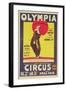 Bertram Mills Circus Poster, 1922-Dudley Hardy-Framed Giclee Print