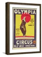 Bertram Mills Circus Poster, 1922-Dudley Hardy-Framed Giclee Print