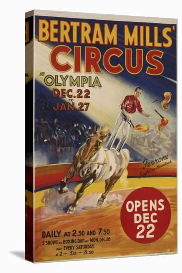 Bertram Mills Circus-null-Stretched Canvas