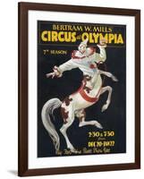 Bertram Mills Circus-null-Framed Art Print