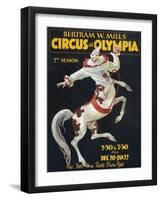 Bertram Mills Circus-null-Framed Art Print